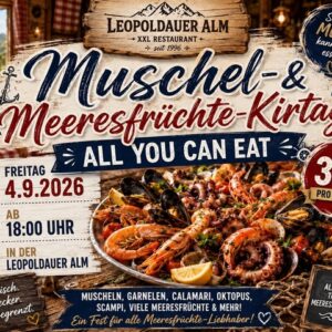 Muschel- & Meeresfrüchte-Kirtag