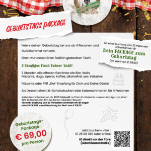 Happy Birthday Paket