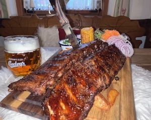XXL Spare Ribs (drei Längen)