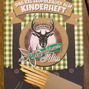 Malheft + Buntstifte