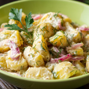 Salade de pommes de terre à la mayonnaise