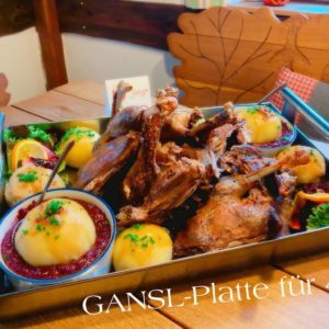 Plat de l’oie pour 4 personnes (à emporter)