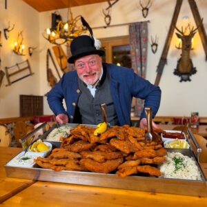 10er Blech (in der Alm essen)