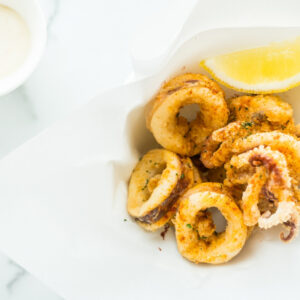 Calamari gebacken
