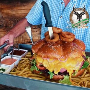 Big „PAPAS“ Burger für 8-10 (zum Abholen)