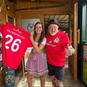 Leopoldauer Alm Fan Shirt World Champion Dad