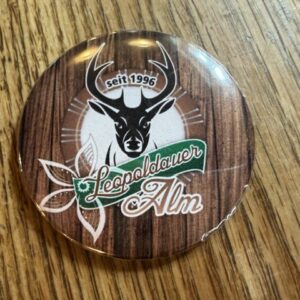 Leopoldauer Alm Imán de nevera «Logo clásico»