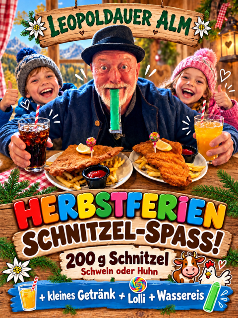 🎉 HERBSTFERIEN 🎉 in der Leopoldauer Alm